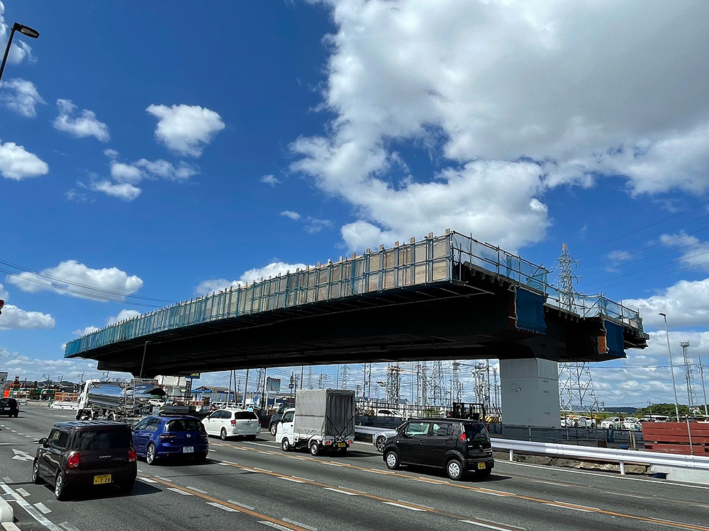 実現した政策　2号線バイパス連続立体交差 採択！